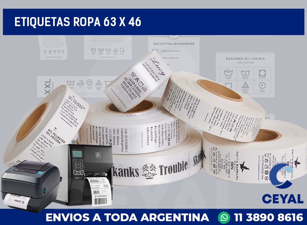 etiquetas ropa 63 x 46