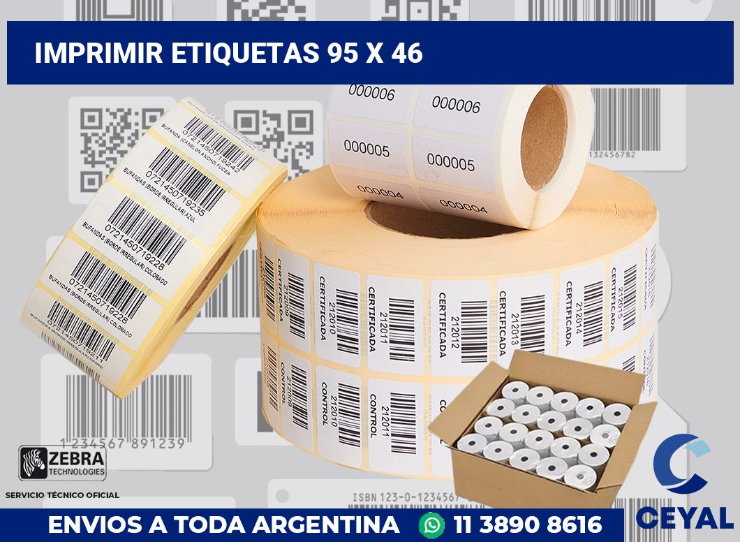 imprimir etiquetas 95 x 46