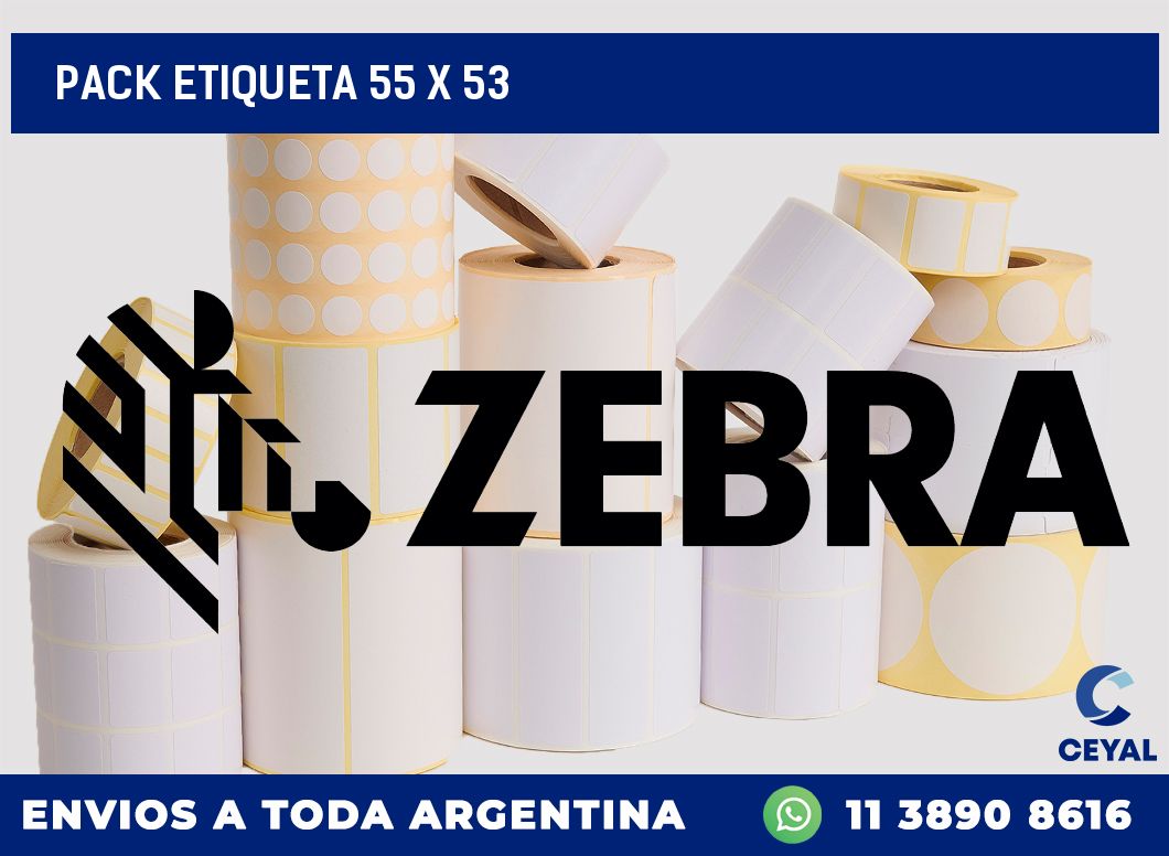 pack etiqueta 55 x 53