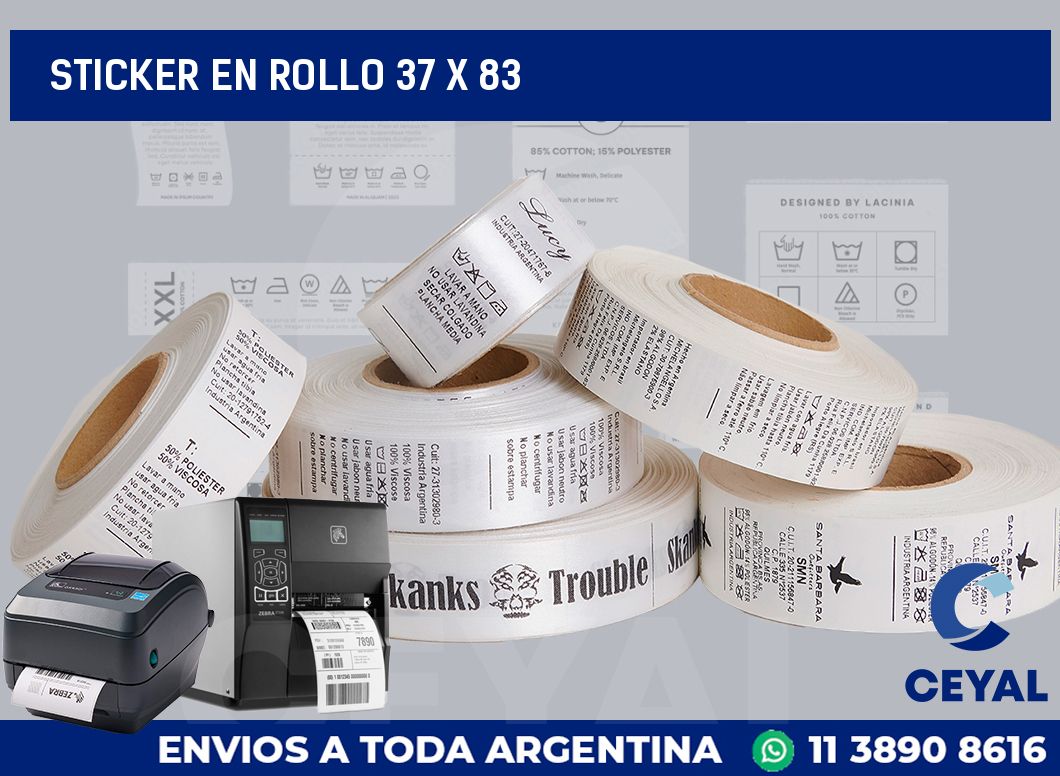 sticker en rollo 37 x 83