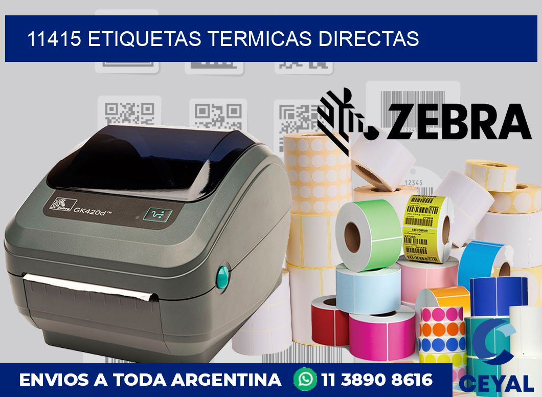 11415 Etiquetas termicas directas
