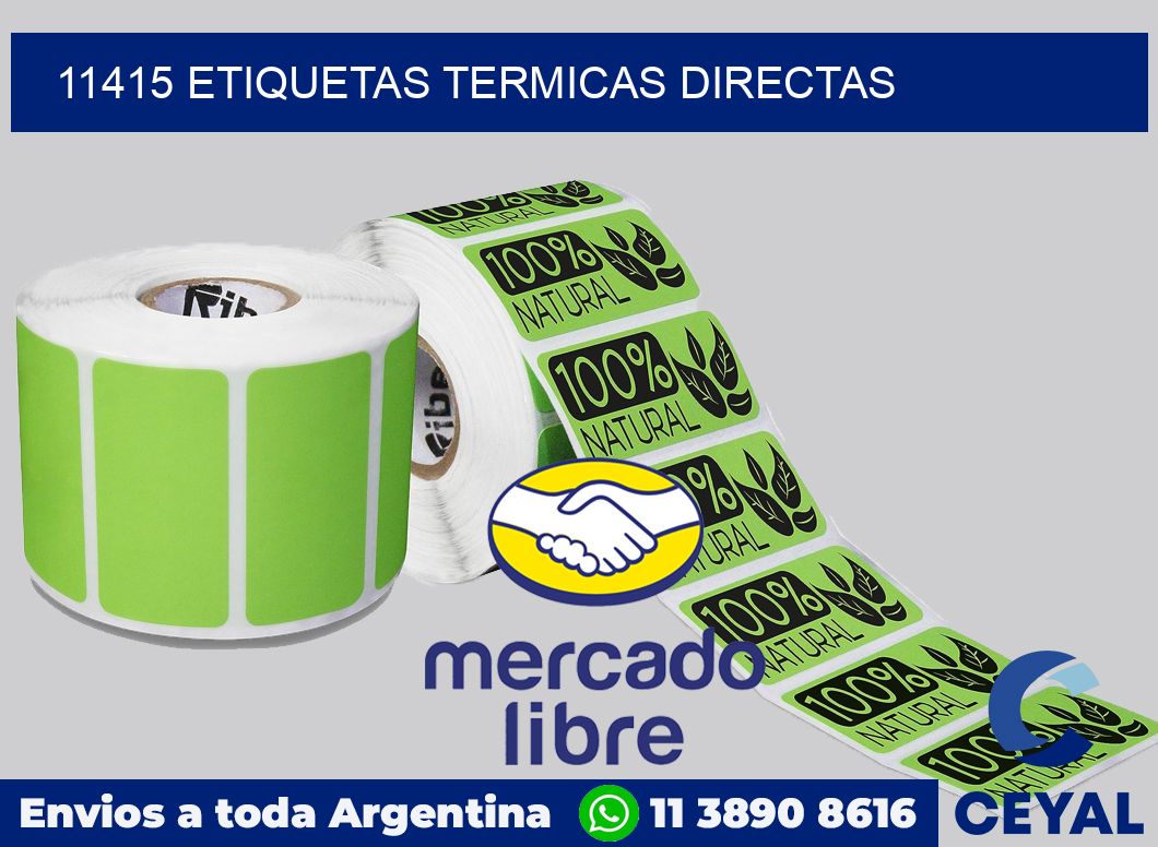 11415 Etiquetas termicas directas
