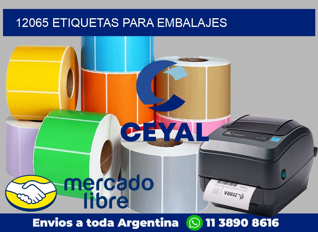 12065 Etiquetas para embalajes