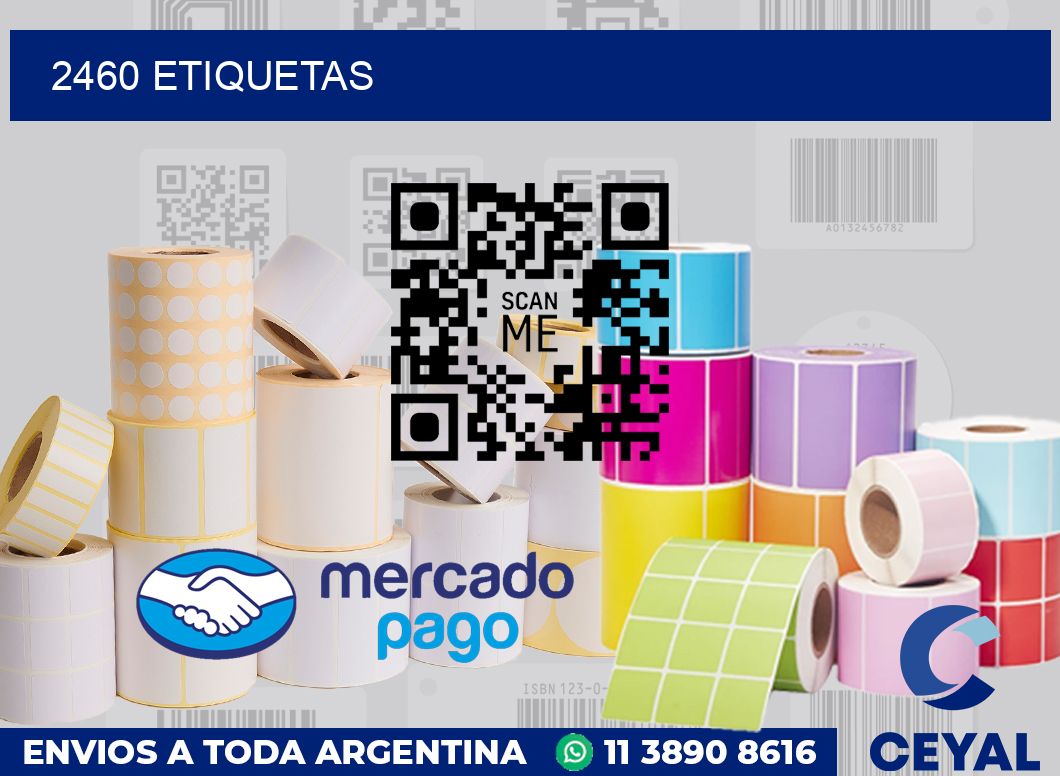 2460 etiquetas