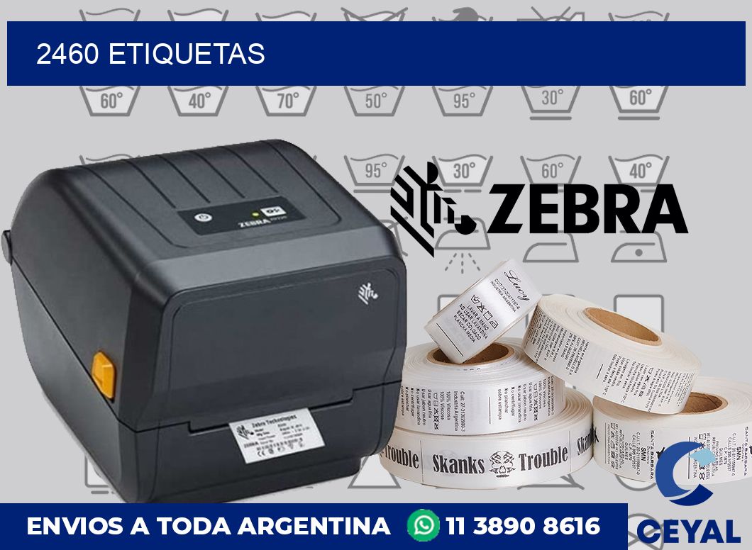 2460 etiquetas