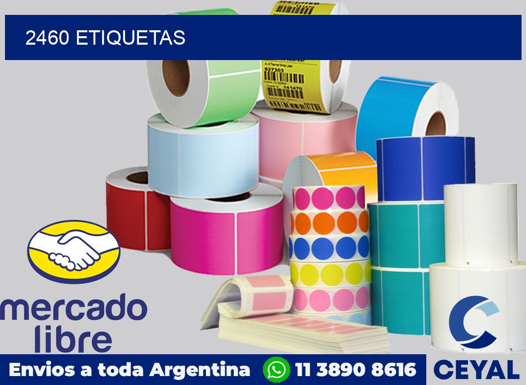 2460 etiquetas