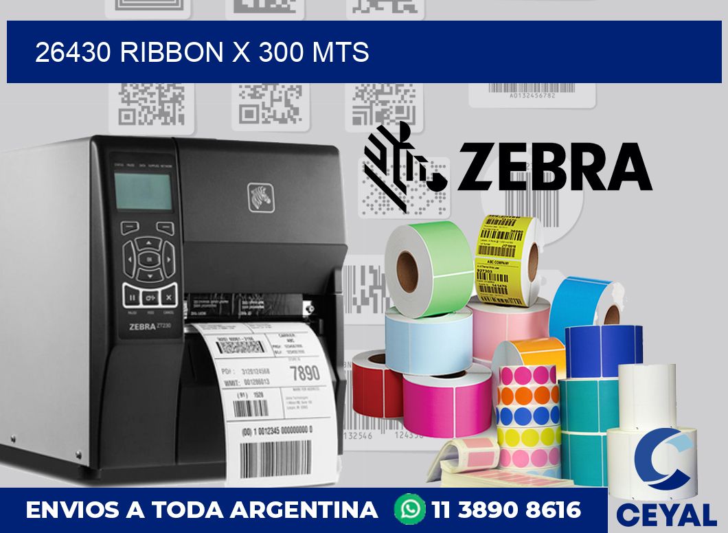 26430 ribbon x 300 mts