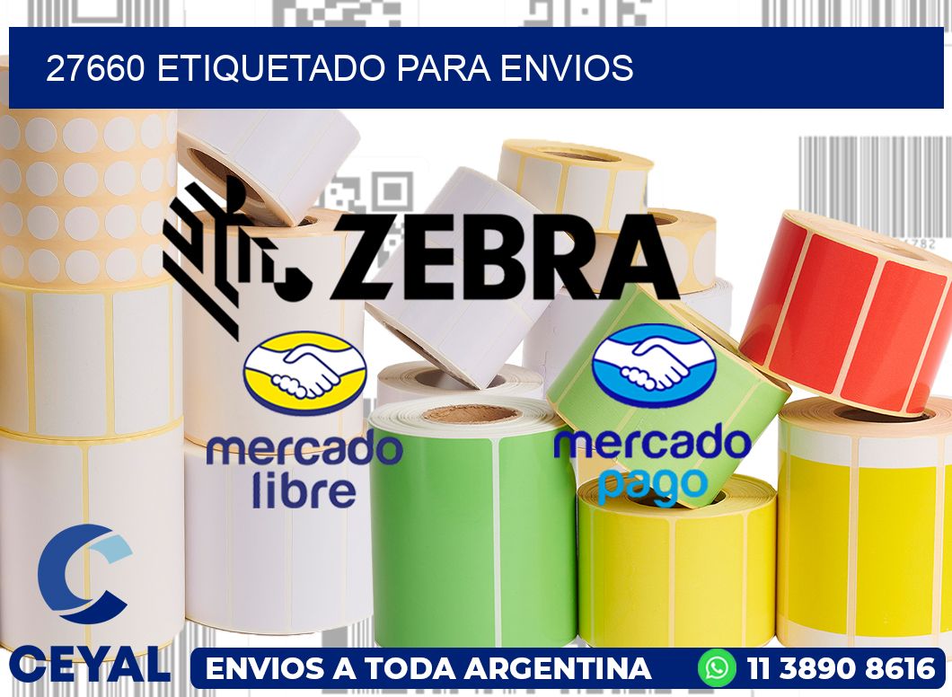27660 etiquetado para envios