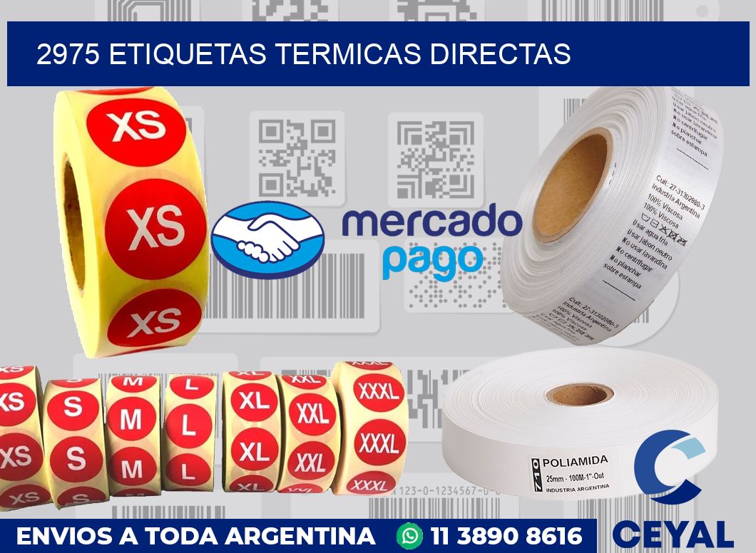 2975 Etiquetas termicas directas