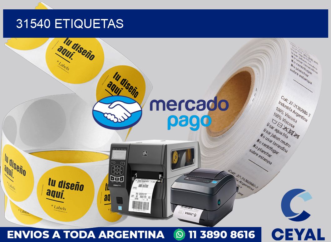 31540 etiquetas