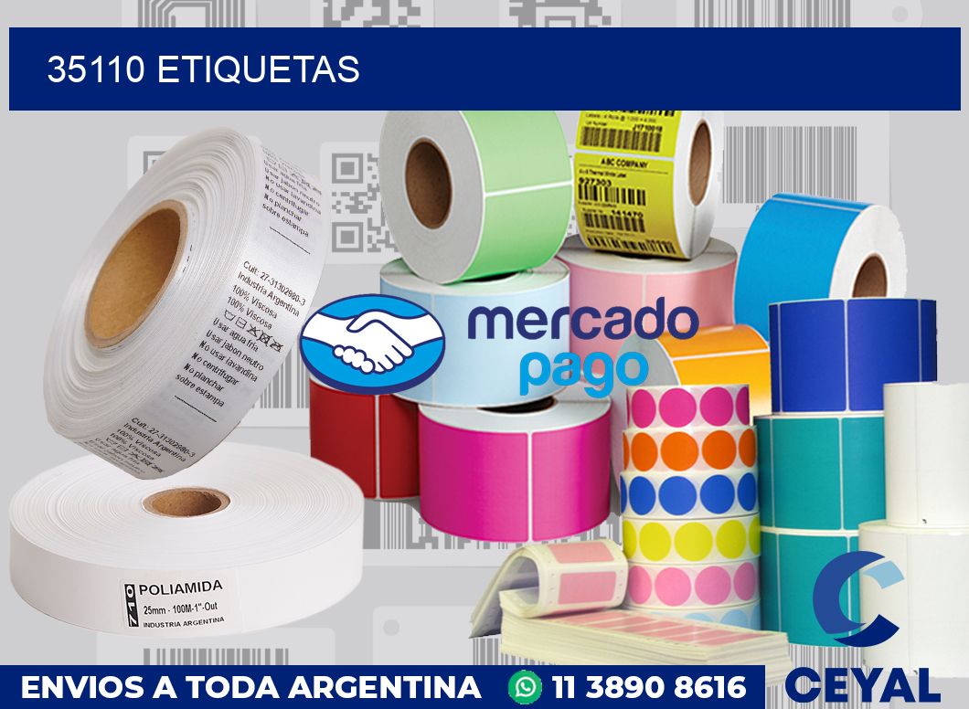 35110 etiquetas