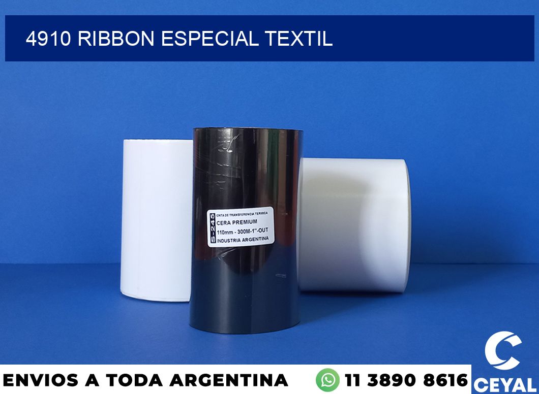 4910 ribbon especial textil