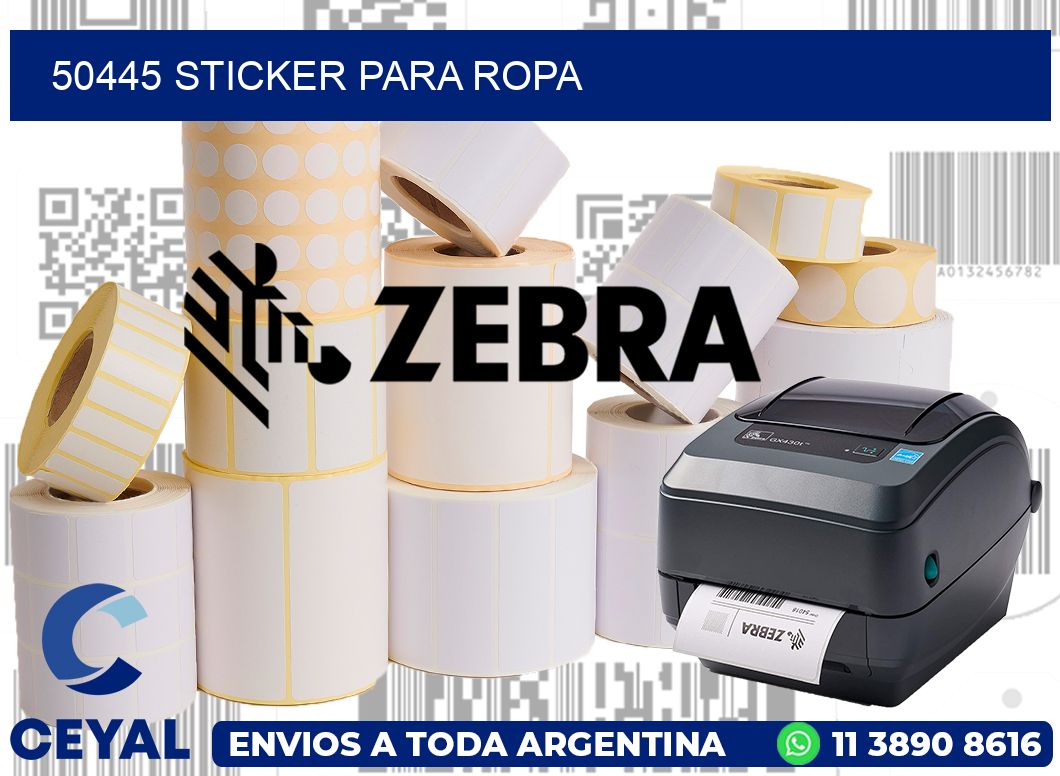 50445 Sticker para ropa