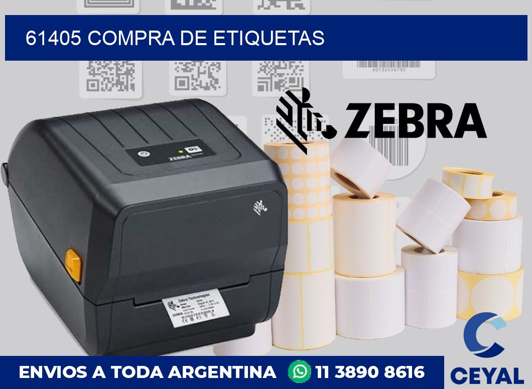 61405 compra de etiquetas