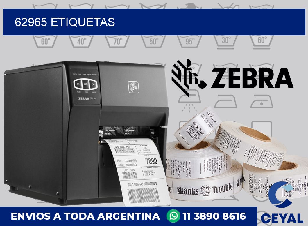 62965 etiquetas