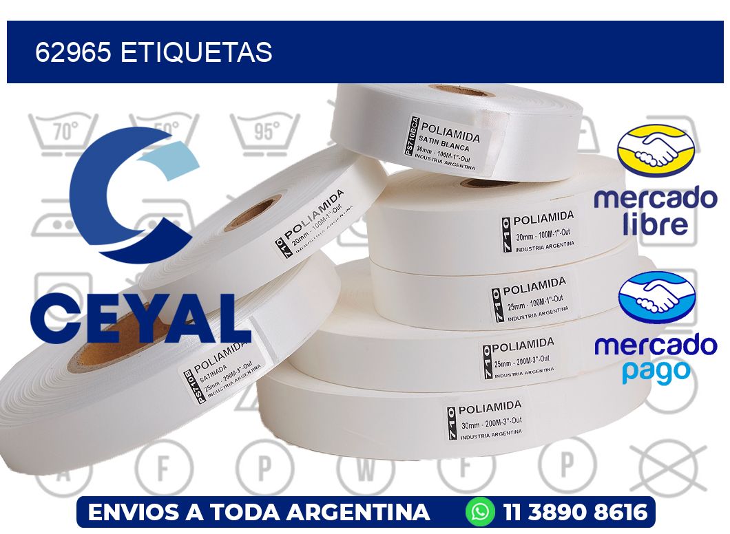 62965 etiquetas
