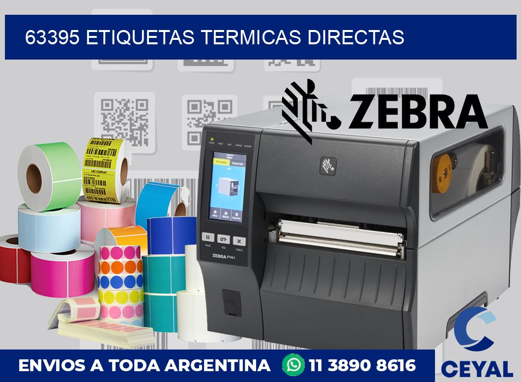 63395 Etiquetas termicas directas