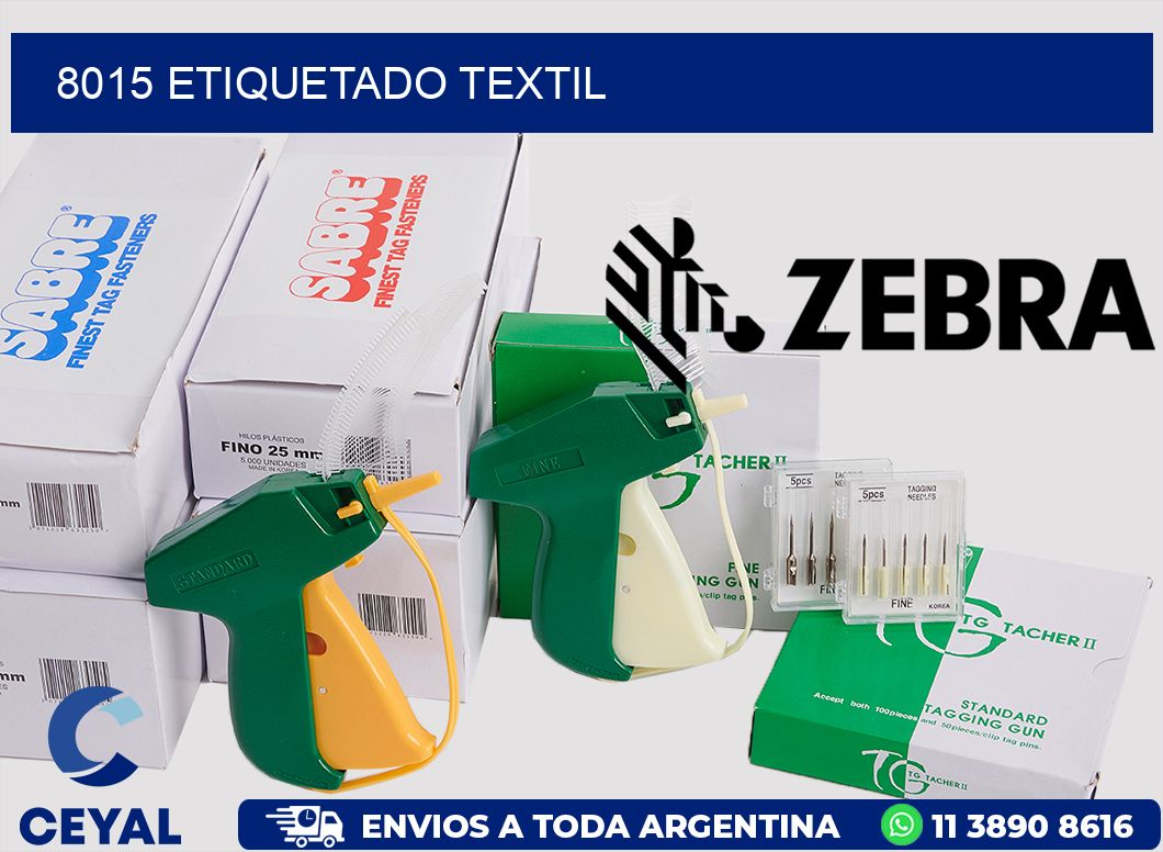 8015 Etiquetado textil
