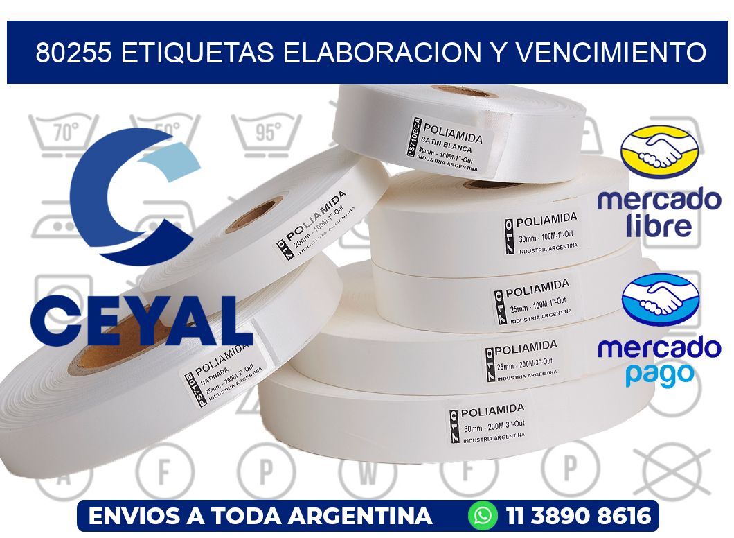 80255 Etiquetas elaboracion y vencimiento