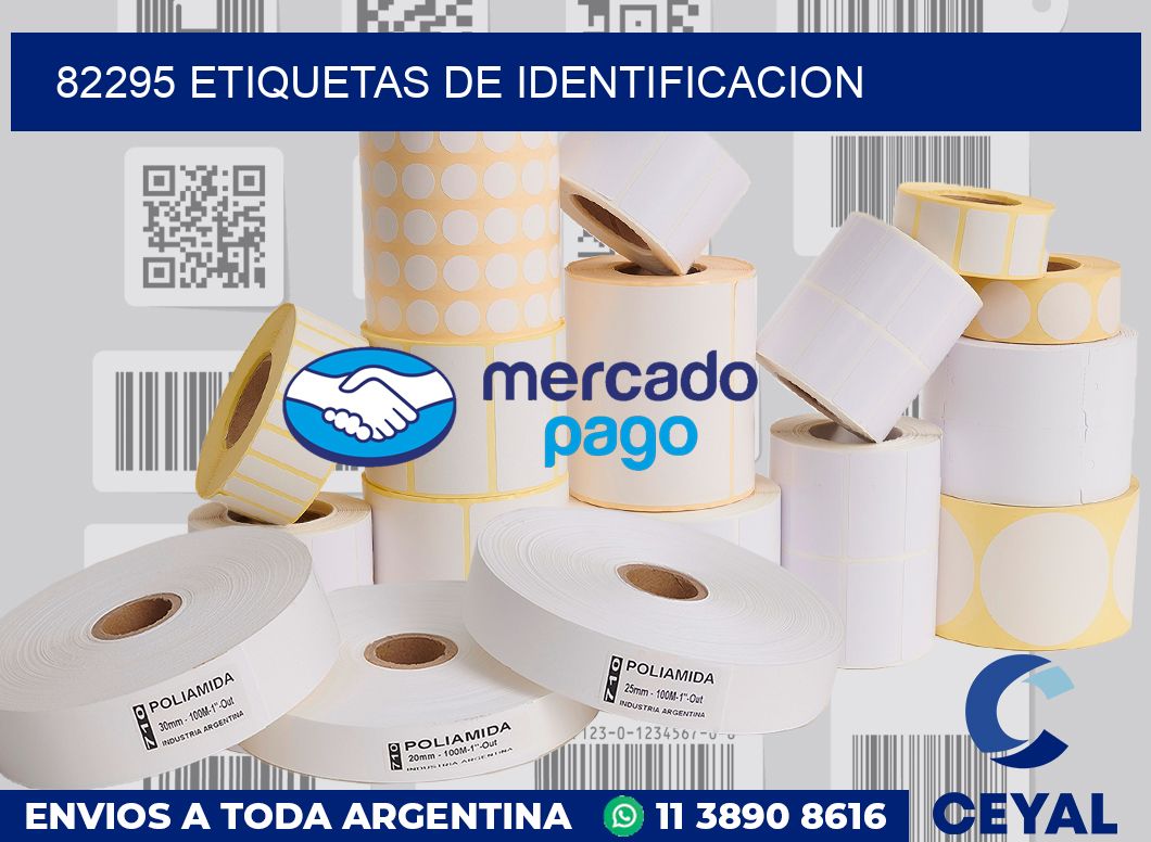82295 Etiquetas de identificacion