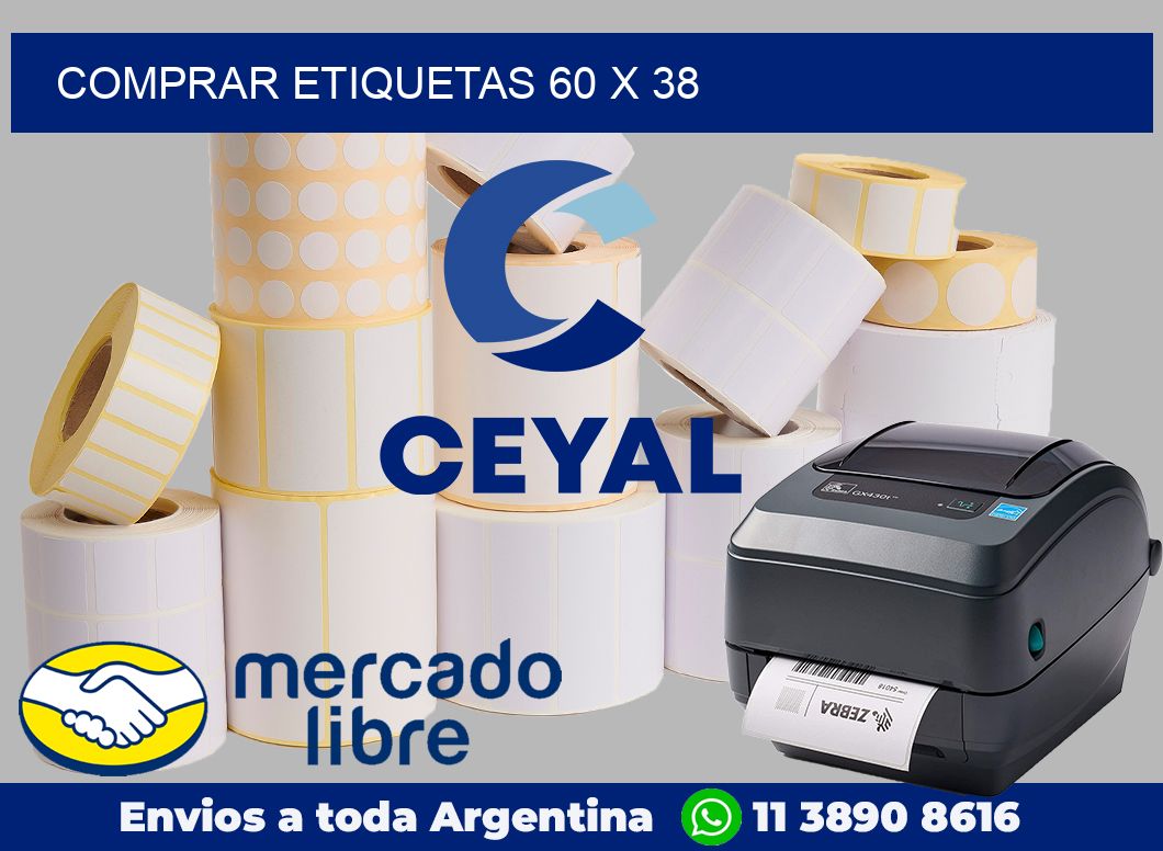 Comprar etiquetas 60 x 38
