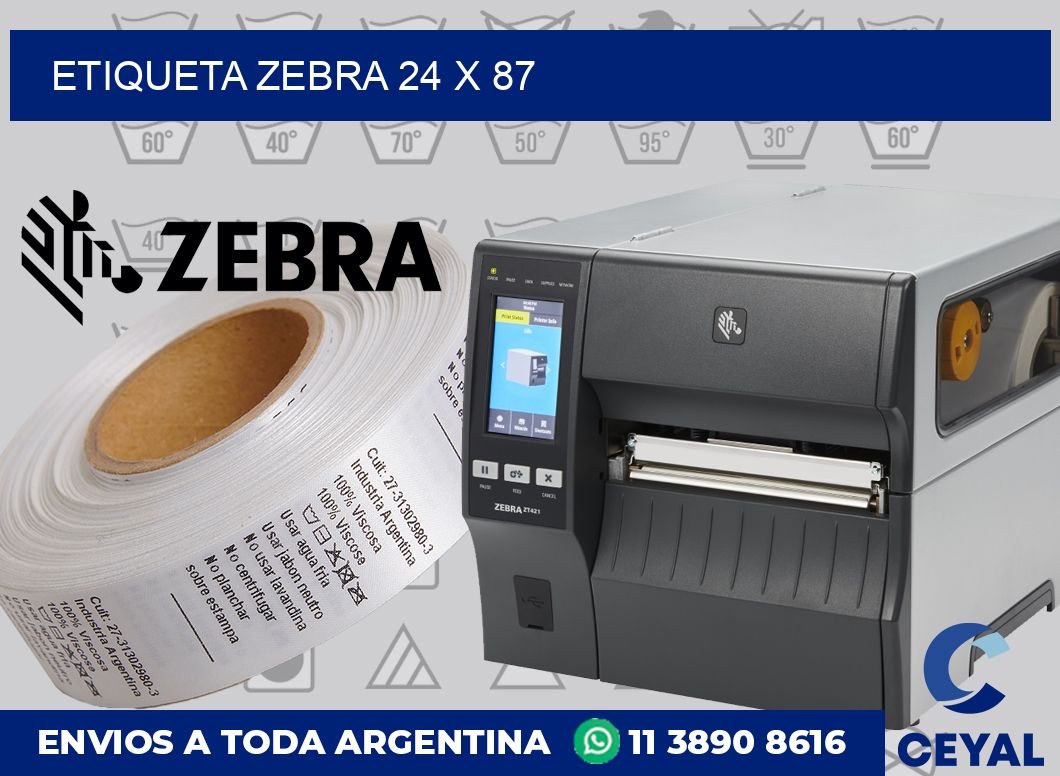 etiqueta zebra 24 x 87