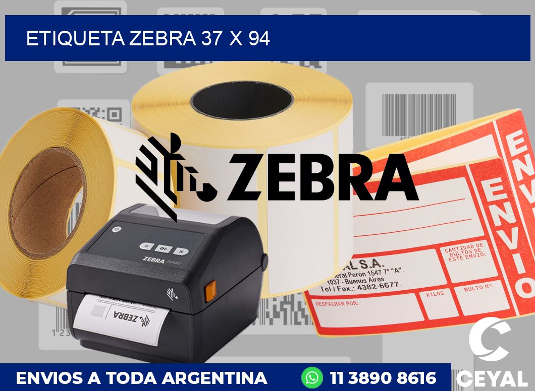 etiqueta zebra 37 x 94