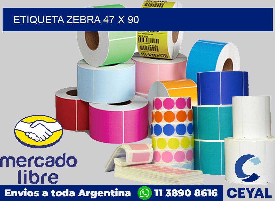 etiqueta zebra 47 x 90