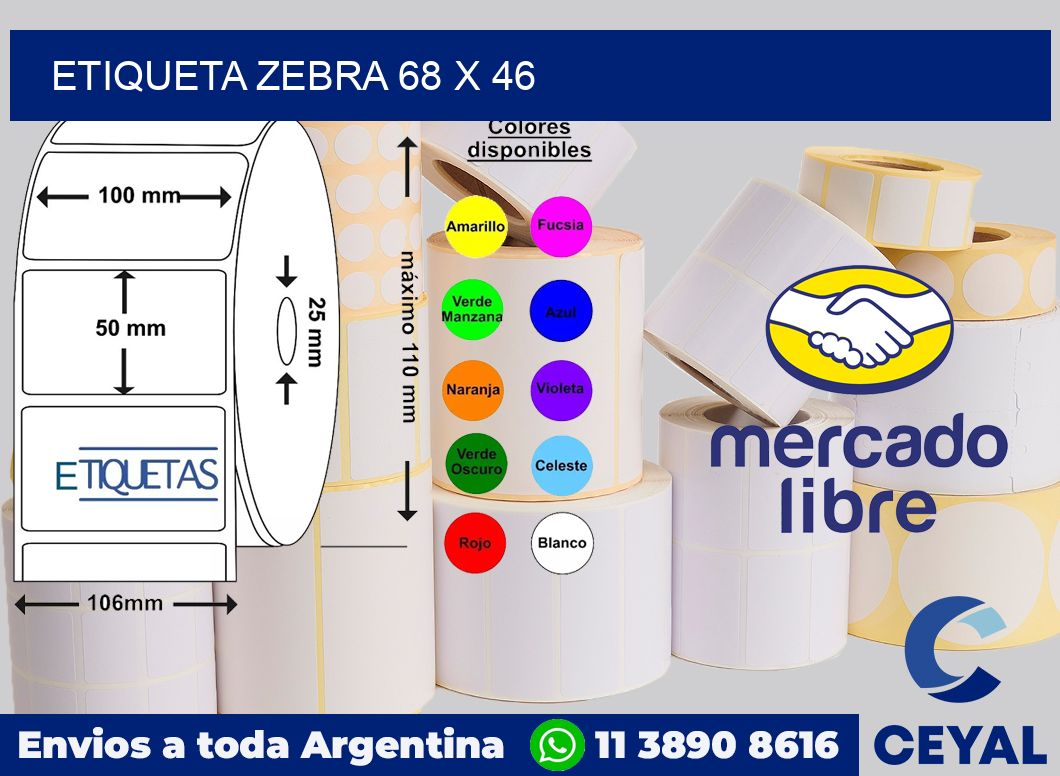 etiqueta zebra 68 x 46