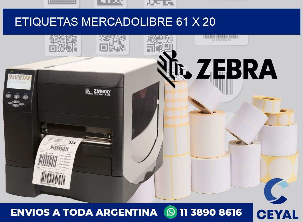 etiquetas mercadolibre 61 x 20