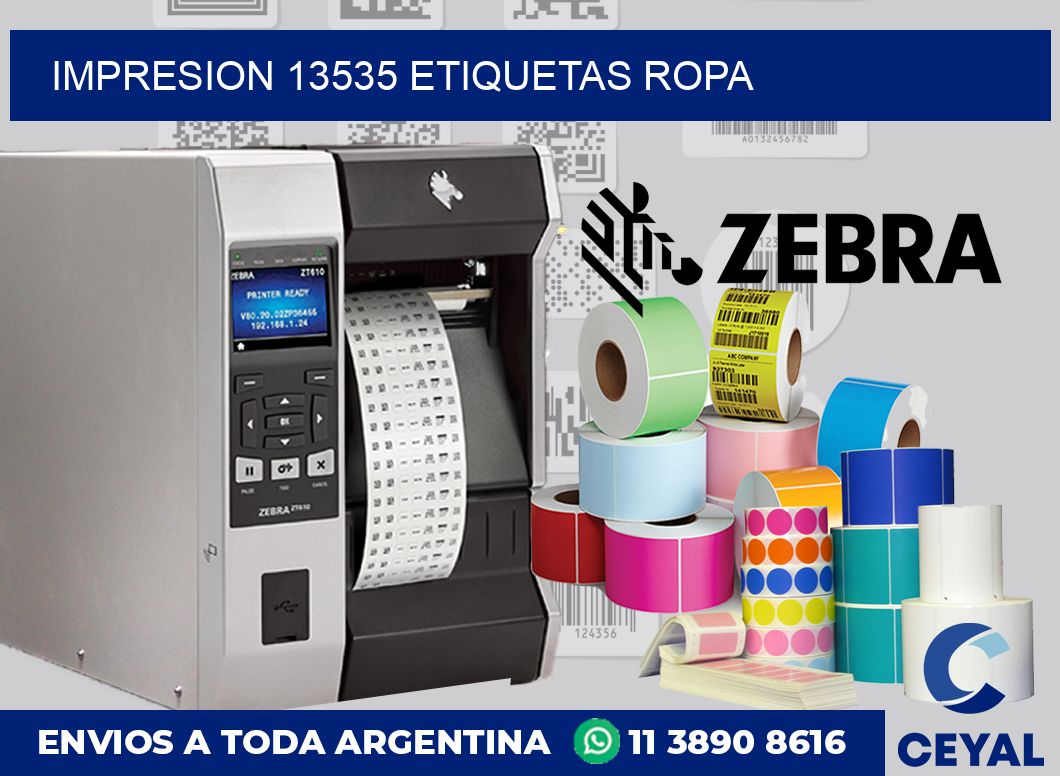 impresion 13535 etiquetas ropa