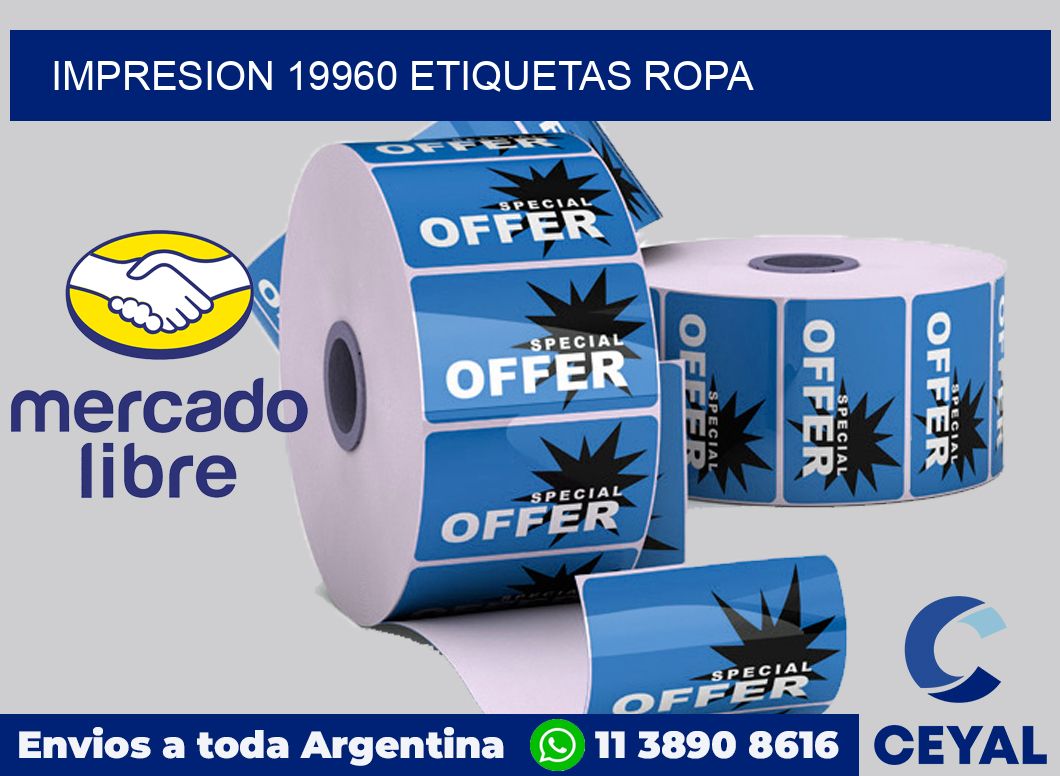 impresion 19960 etiquetas ropa