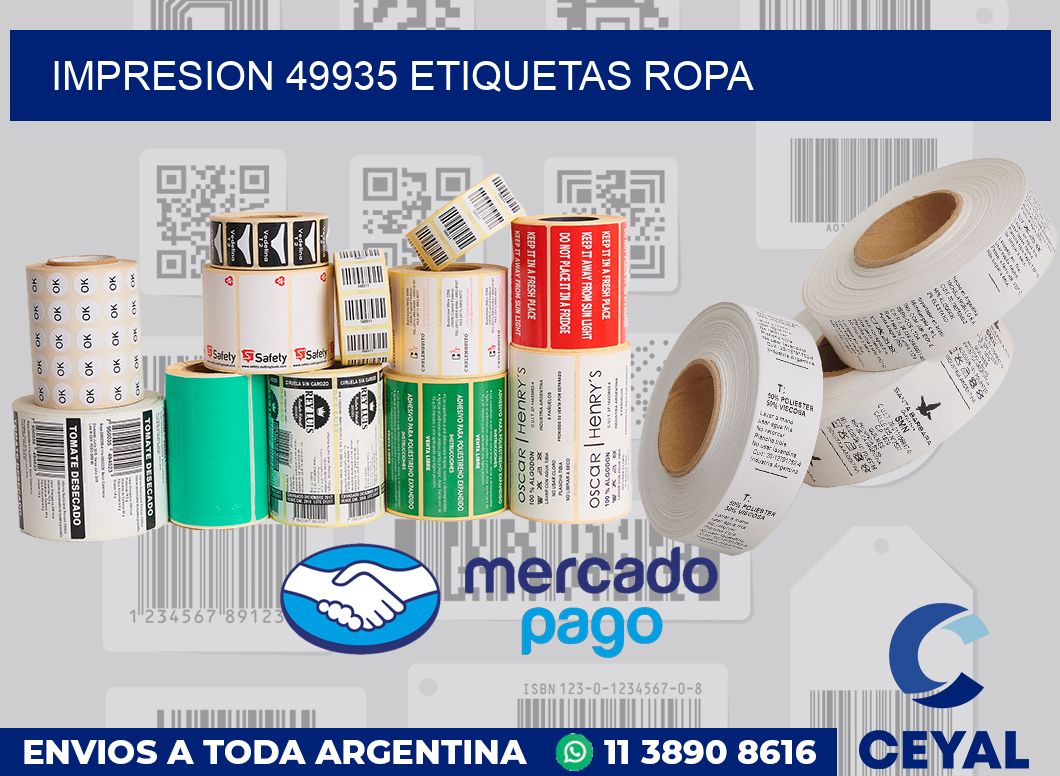 impresion 49935 etiquetas ropa
