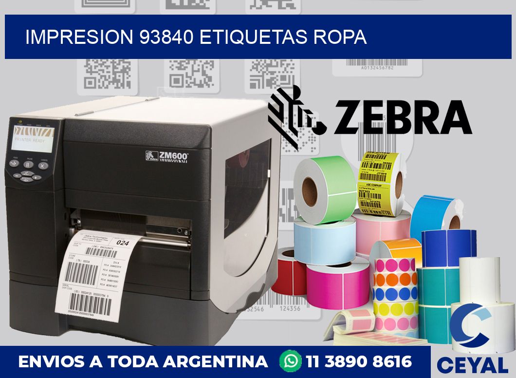 impresion 93840 etiquetas ropa