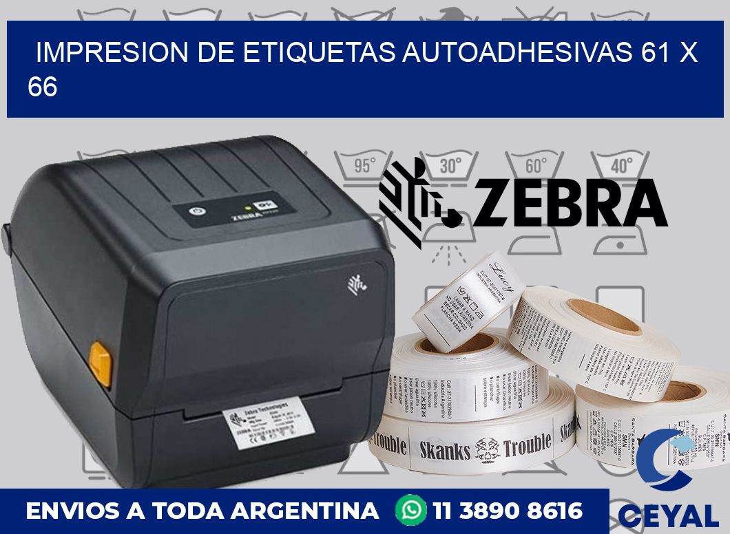 impresion de etiquetas autoadhesivas 61 x 66