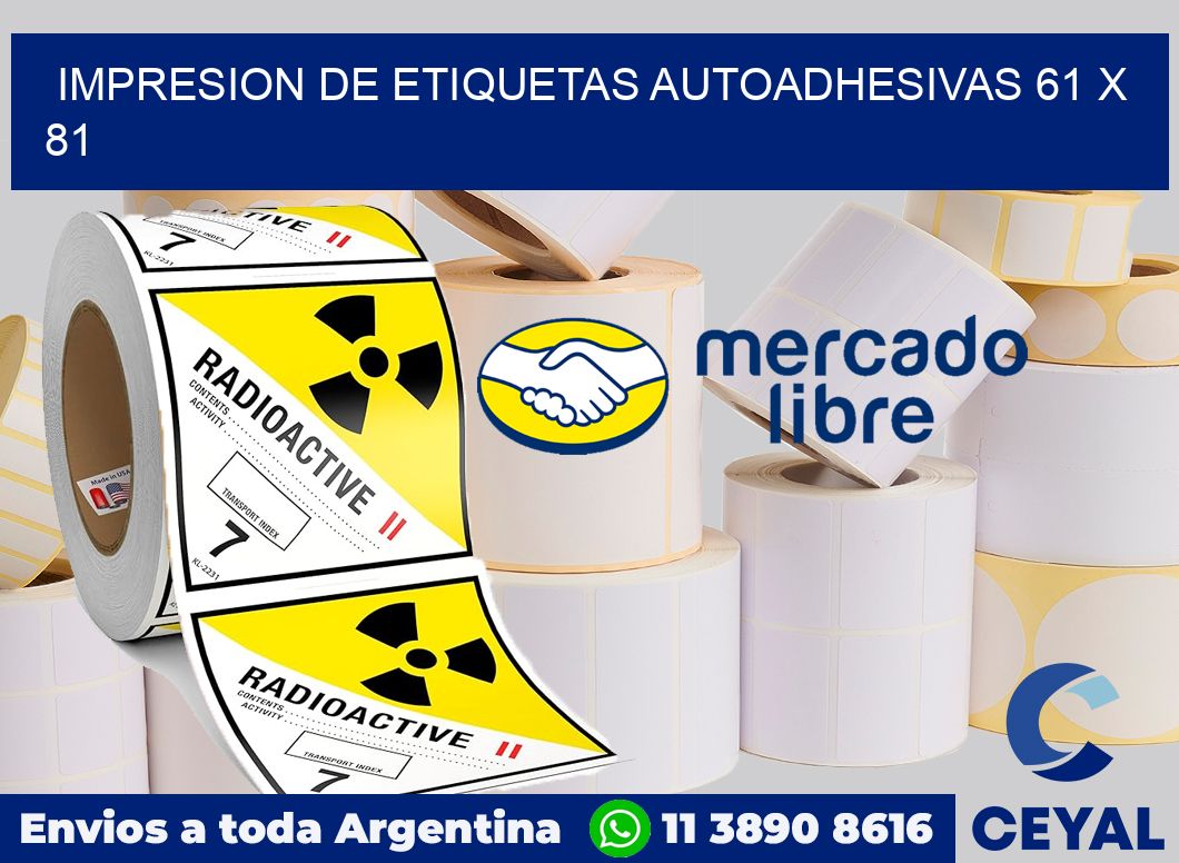impresion de etiquetas autoadhesivas 61 x 81