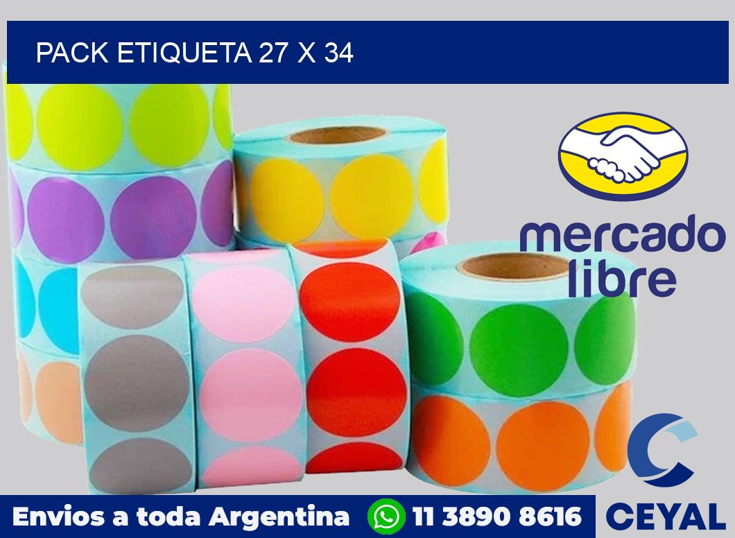 pack etiqueta 27 x 34