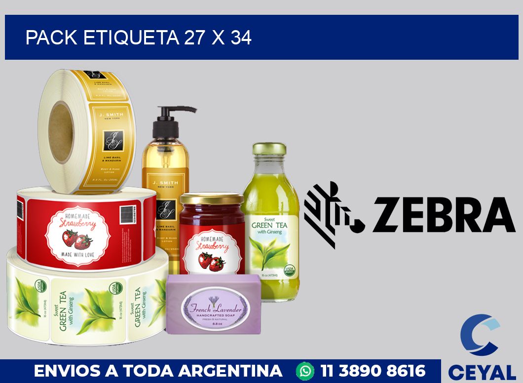 pack etiqueta 27 x 34