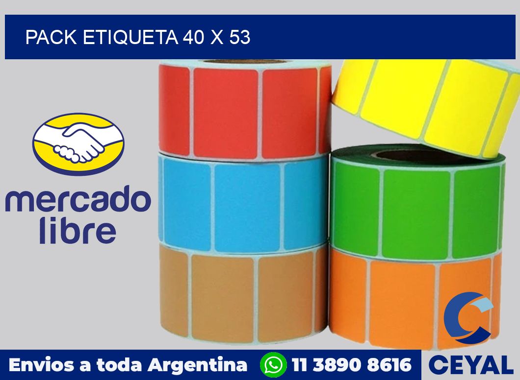 pack etiqueta 40 x 53