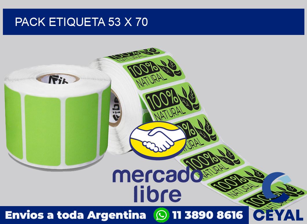 pack etiqueta 53 x 70