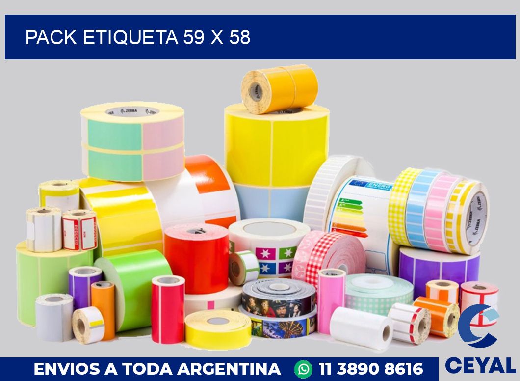 pack etiqueta 59 x 58