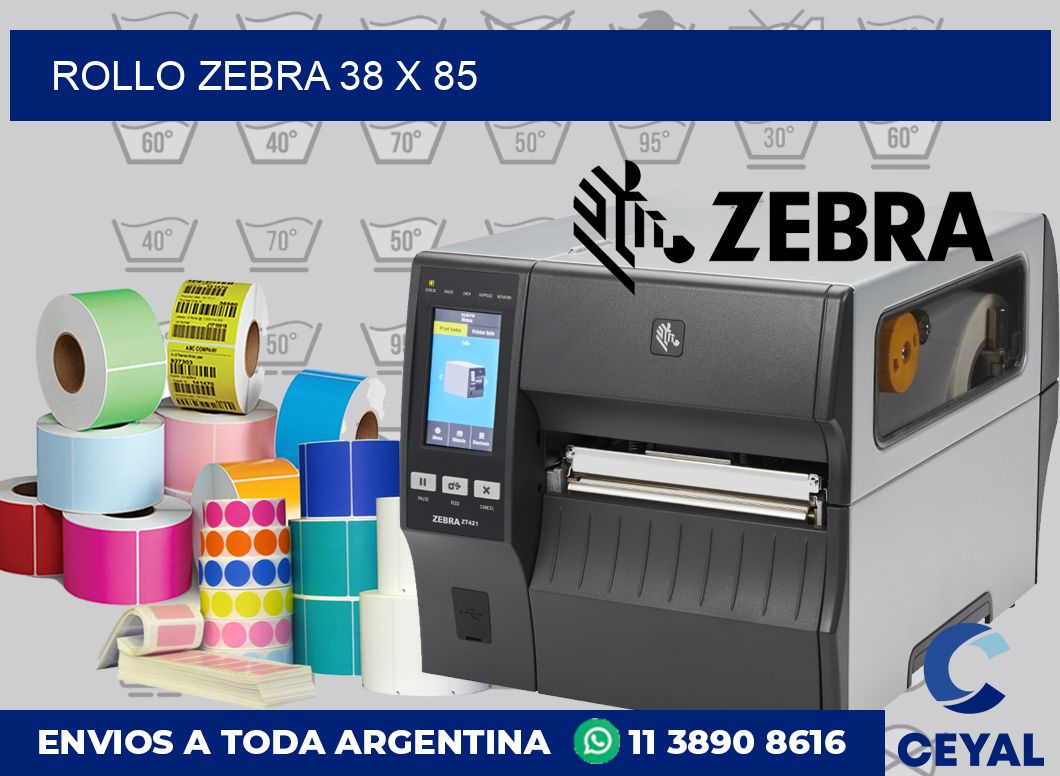 rollo zebra 38 x 85