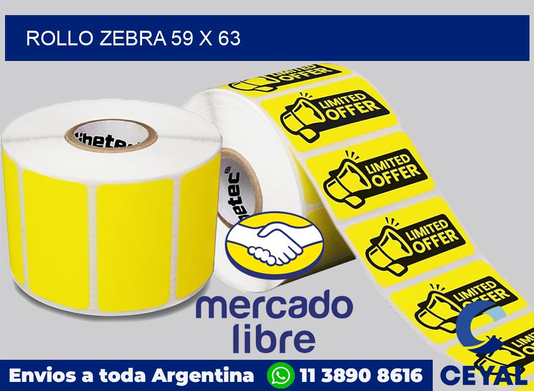 rollo zebra 59 x 63
