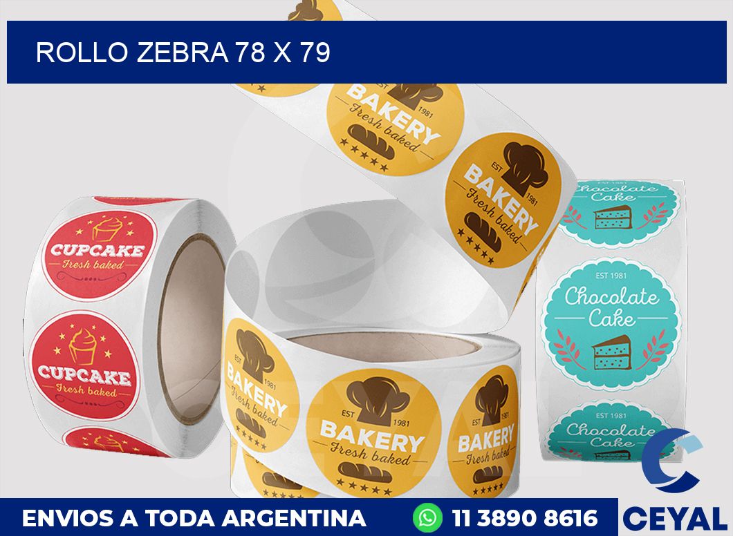 rollo zebra 78 x 79
