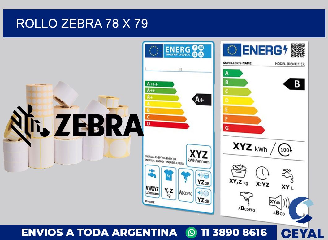 rollo zebra 78 x 79