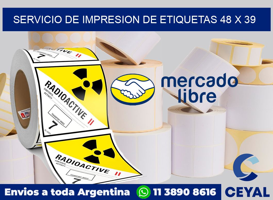 servicio de impresion de etiquetas 48 x 39