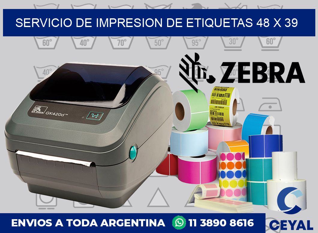 servicio de impresion de etiquetas 48 x 39