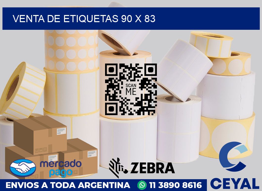 venta de etiquetas 90 x 83