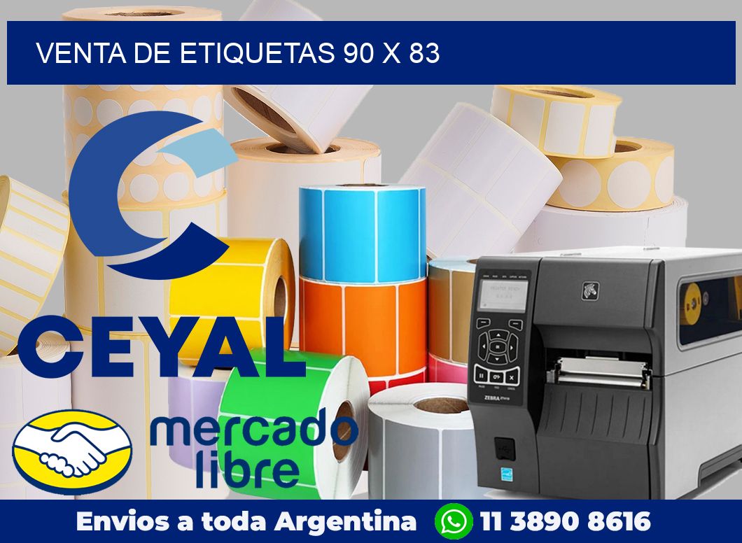 venta de etiquetas 90 x 83