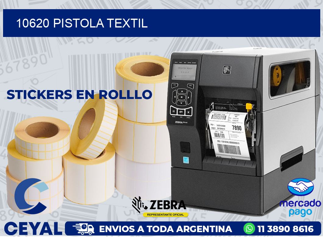 10620 PISTOLA TEXTIL